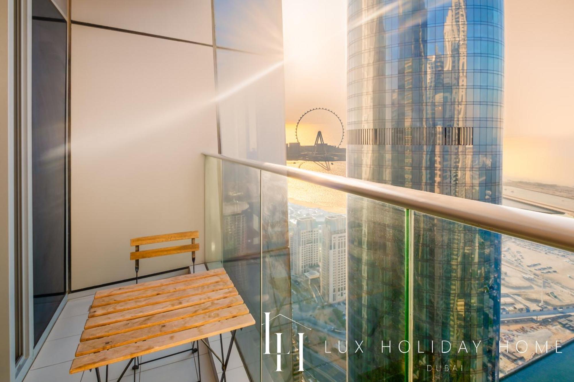 Lux - Lavish Suite With Full Palm Jumeirah View 1 Dubai Ngoại thất bức ảnh
