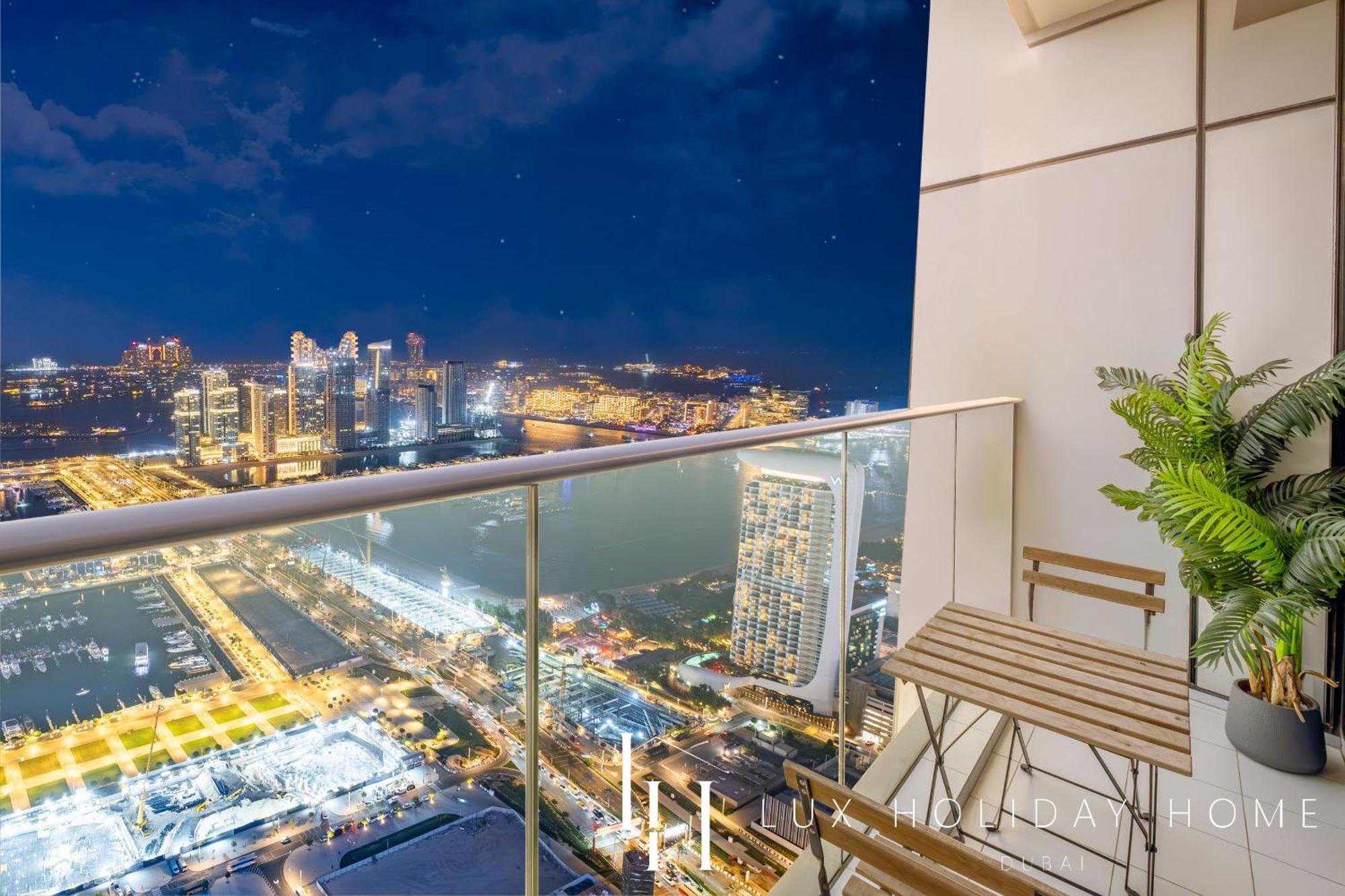Lux - Lavish Suite With Full Palm Jumeirah View 1 Dubai Ngoại thất bức ảnh