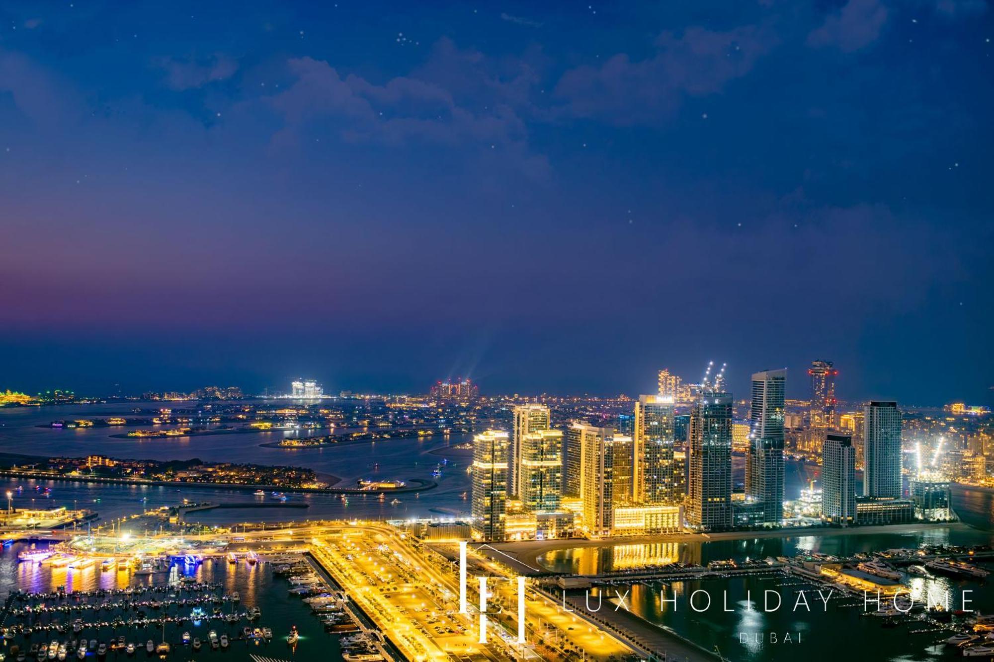 Lux - Lavish Suite With Full Palm Jumeirah View 1 Dubai Ngoại thất bức ảnh