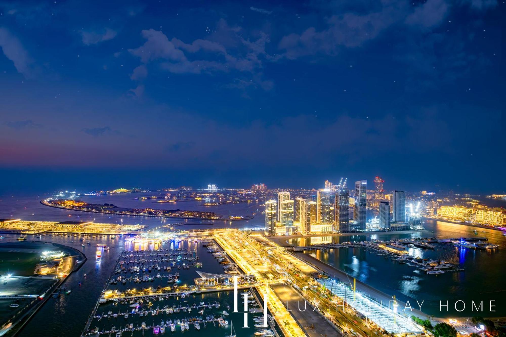 Lux - Lavish Suite With Full Palm Jumeirah View 1 Dubai Ngoại thất bức ảnh