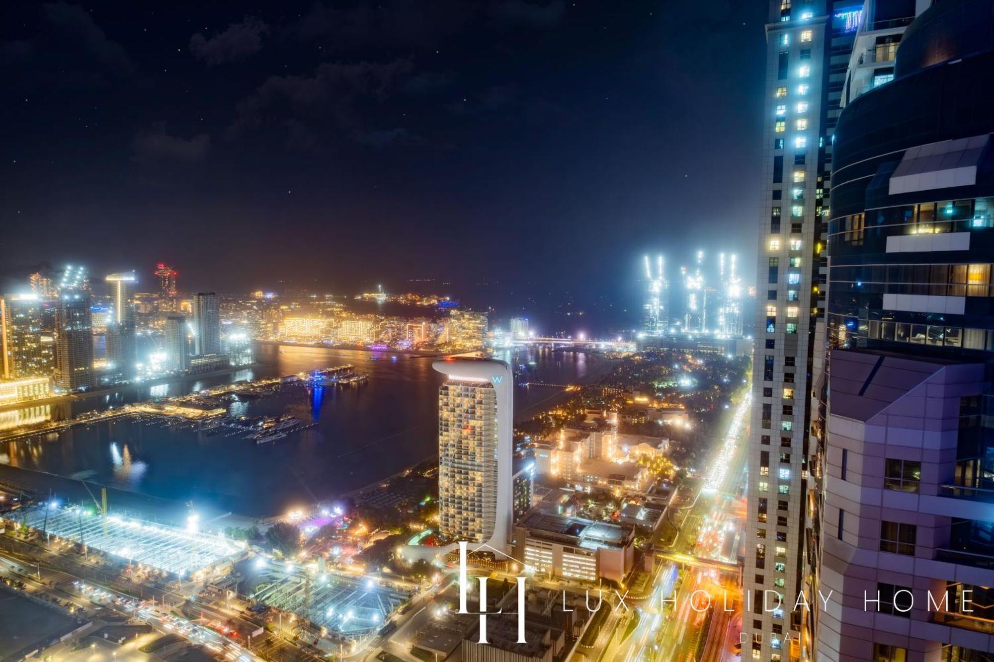 Lux - Lavish Suite With Full Palm Jumeirah View 1 Dubai Ngoại thất bức ảnh