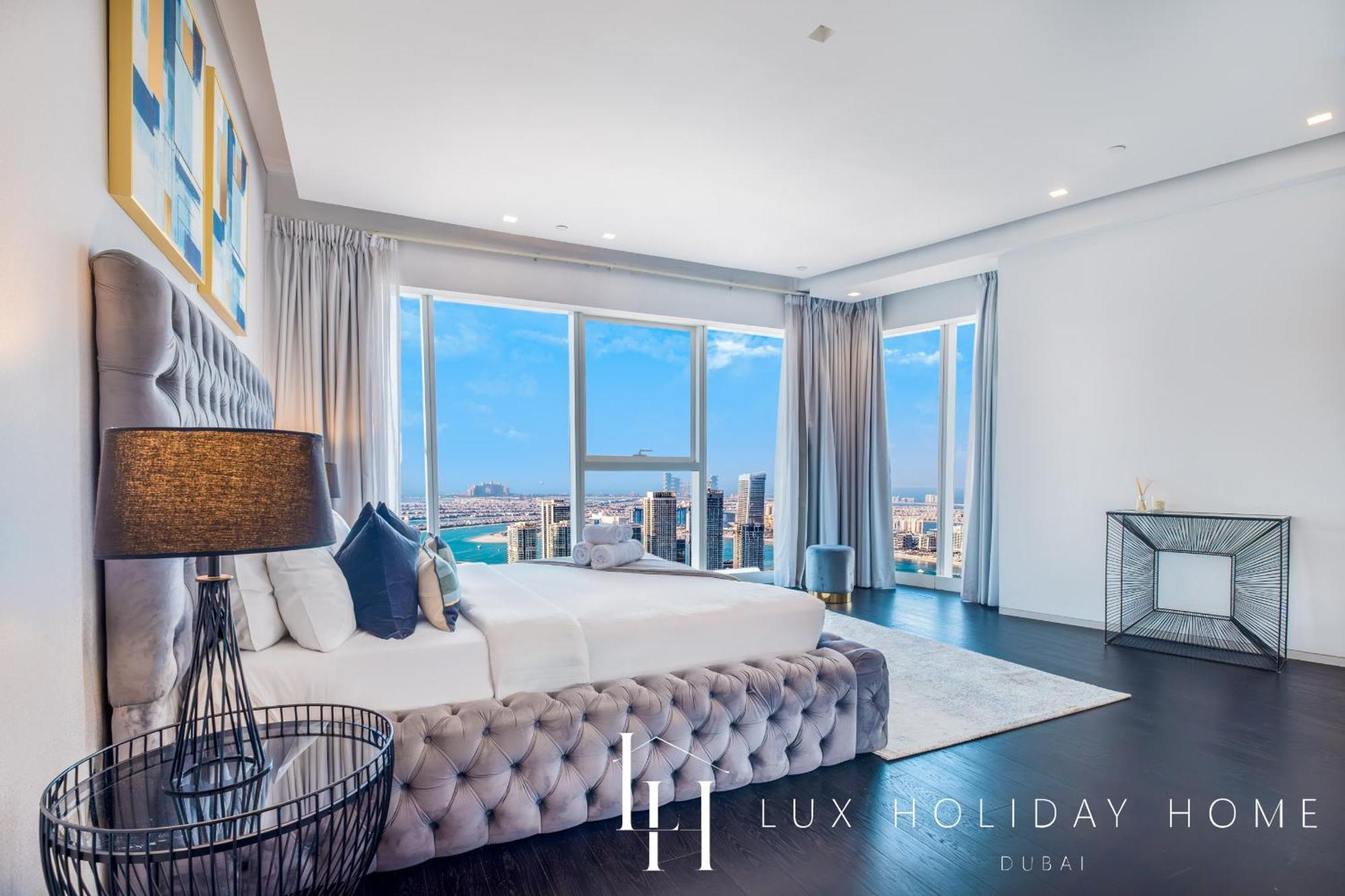 Lux - Lavish Suite With Full Palm Jumeirah View 1 Dubai Ngoại thất bức ảnh