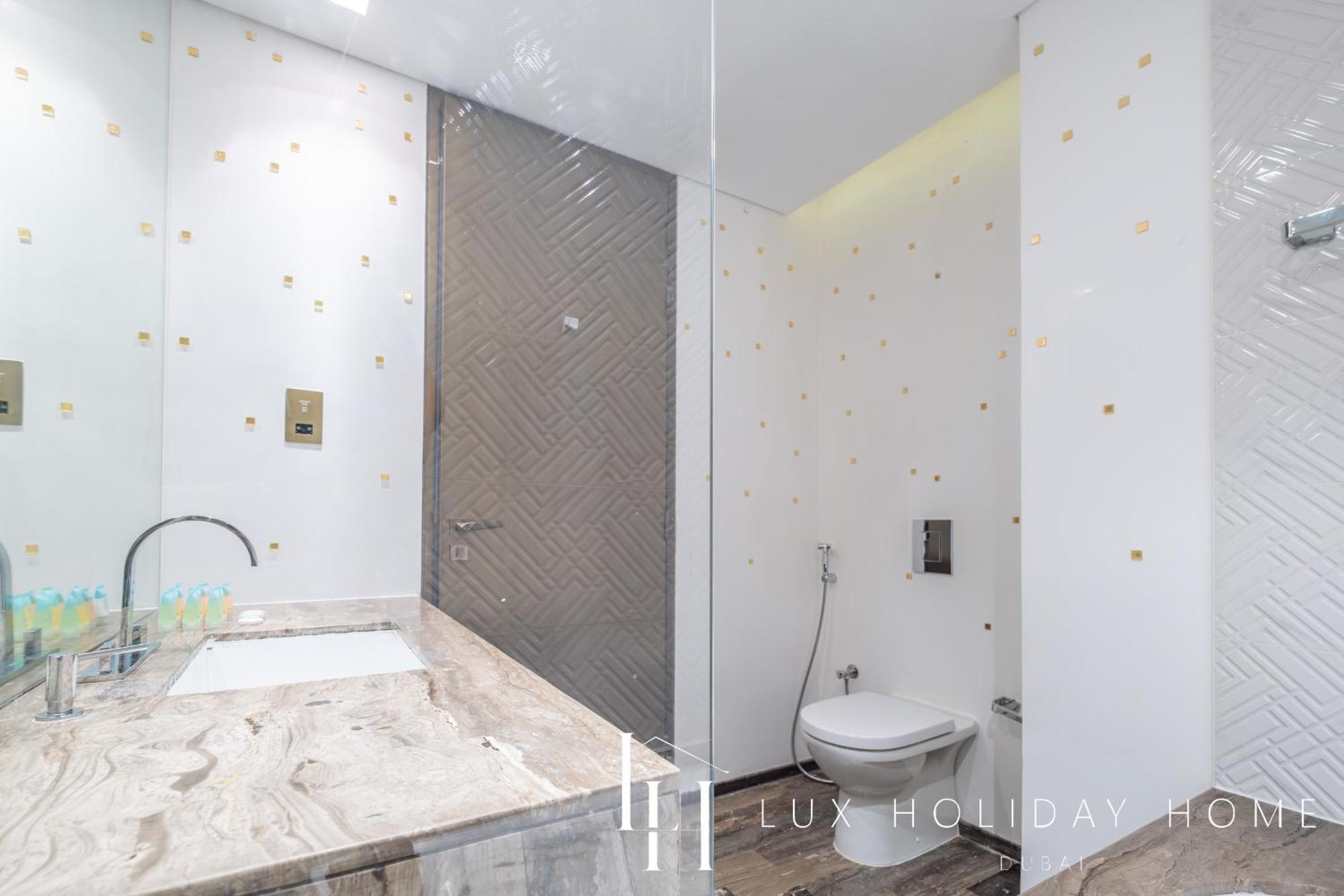 Lux - Lavish Suite With Full Palm Jumeirah View 1 Dubai Ngoại thất bức ảnh