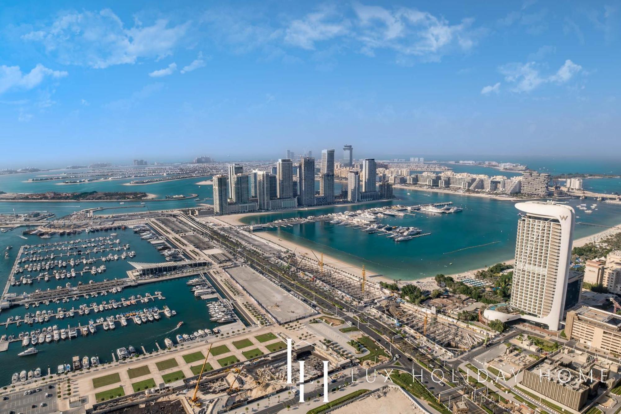 Lux - Lavish Suite With Full Palm Jumeirah View 1 Dubai Ngoại thất bức ảnh