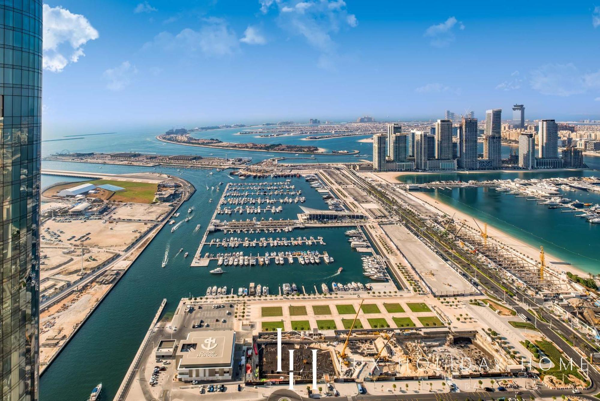 Lux - Lavish Suite With Full Palm Jumeirah View 1 Dubai Ngoại thất bức ảnh