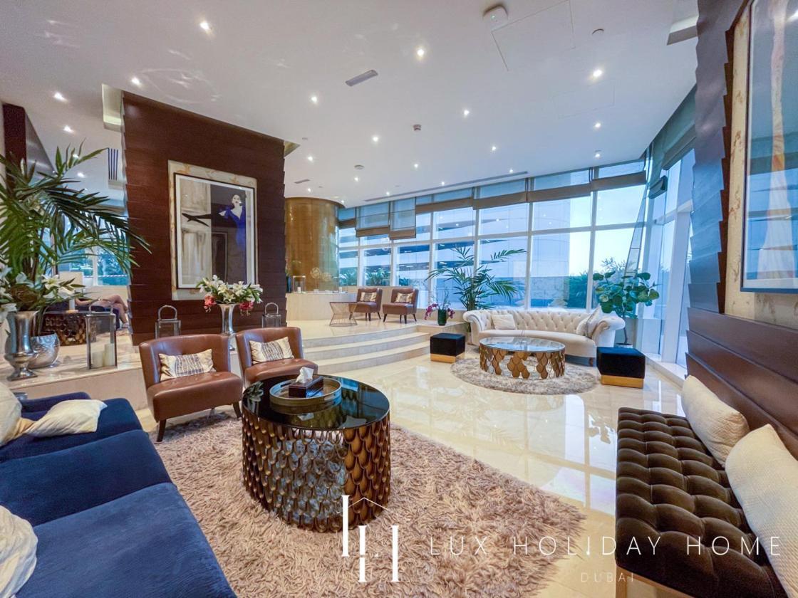 Lux - Lavish Suite With Full Palm Jumeirah View 1 Dubai Ngoại thất bức ảnh