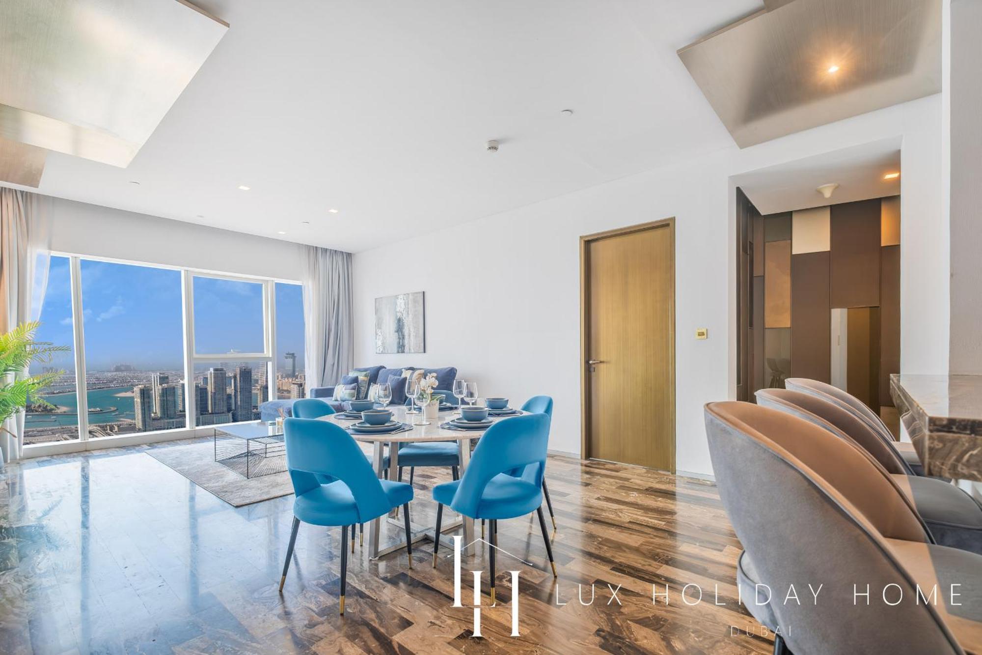 Lux - Lavish Suite With Full Palm Jumeirah View 1 Dubai Ngoại thất bức ảnh
