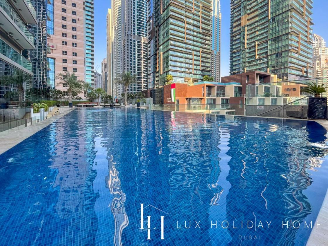 Lux - Lavish Suite With Full Palm Jumeirah View 1 Dubai Ngoại thất bức ảnh